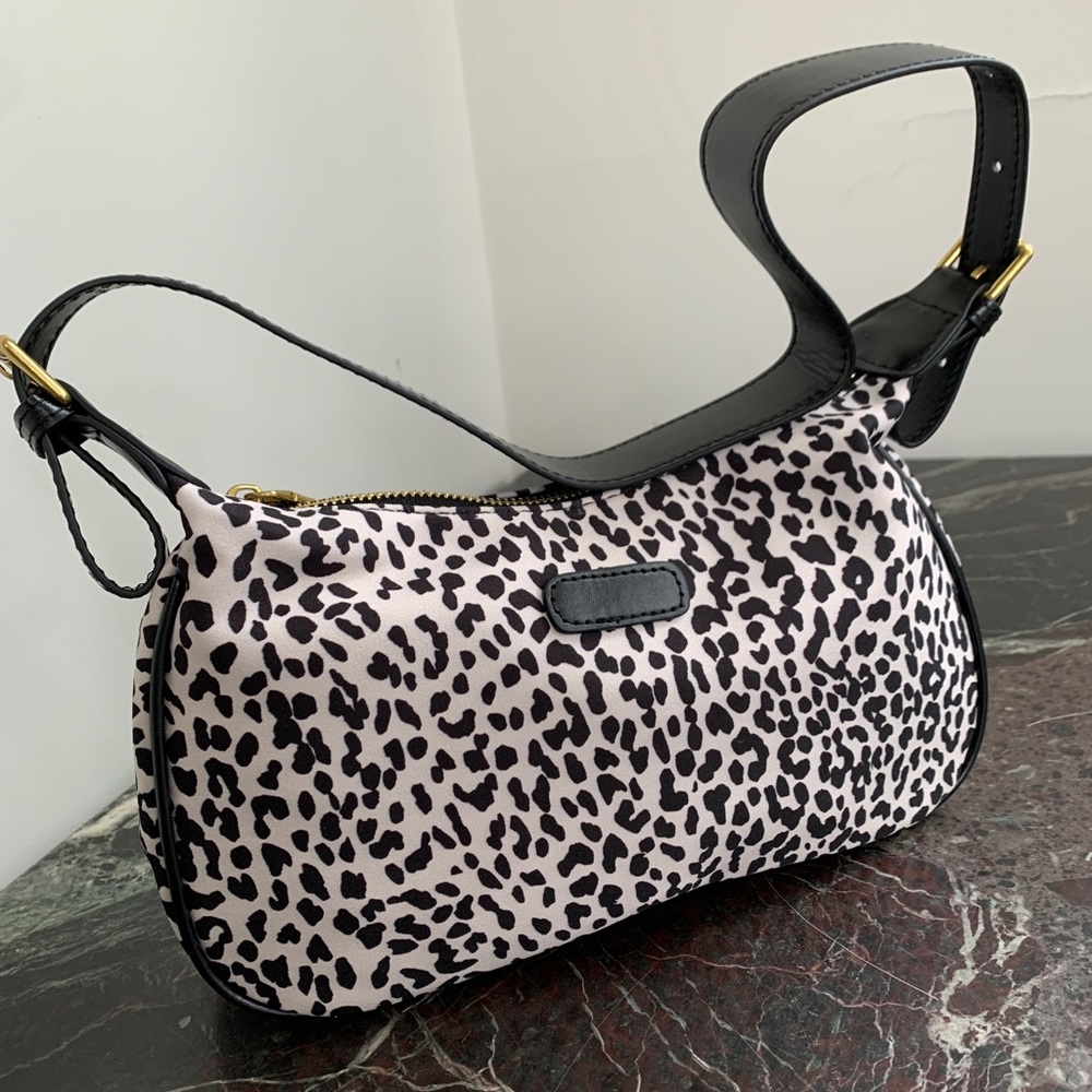 New Retro Shoulder Underarm Bags with Leopard Print